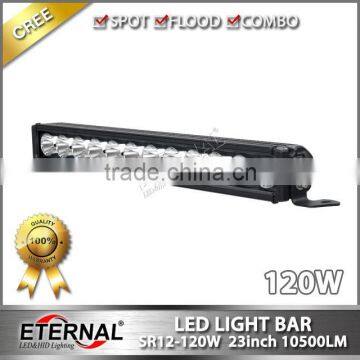 120W high power agriculture truck trailer tractor harvester led light bar high power spot flood combo bar light