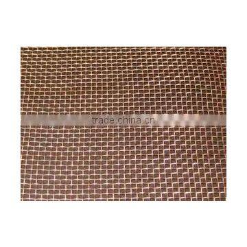 plain woven copper mesh / 40x40 mesh copper wire mesh / 60x60 mesh square hole copper mesh