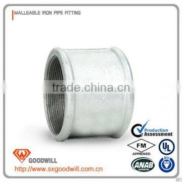 malleable iron galvanized pipe socket 270