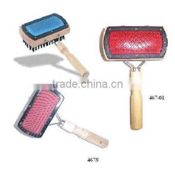 dog pet grooming product dog wooden brush