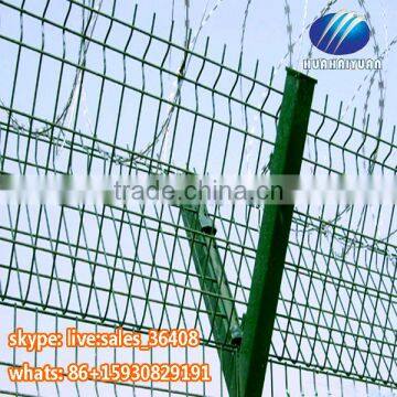 Airport Fence Security Anti-climb barrier Concertina Razor Barbed Wire Fencing