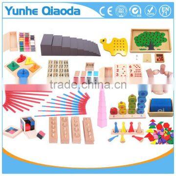 Kids educational toys Preschool teaching AIDS 18pcs set montessori