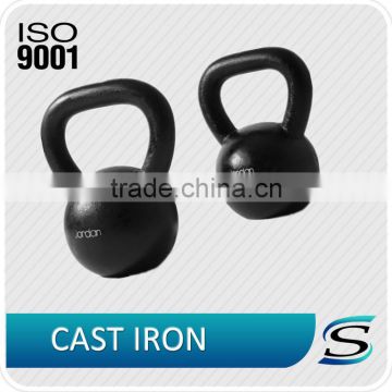 ISO certificated cast iron painted kettlebell 12kg