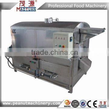 Gas nut baking machine