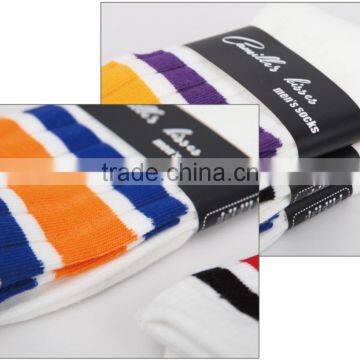 China Custom Man Sock Manufacturer,cotton Skateboard Sock photo-3
