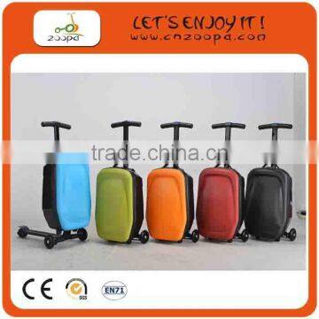 2014 Small Hard Trolley Suitcase Scooter