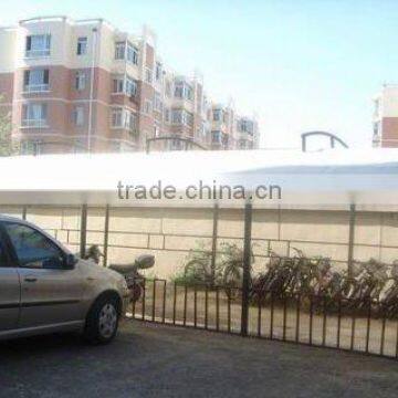 steel structure polycarbonate hollow coated car shed/canopy/garage NEW!!!