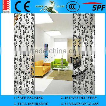 3-19mm Decorative Pattern in Glass