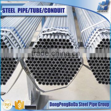 140*1.0mm 60-80GSM znic coating pre galvanising gi pipe