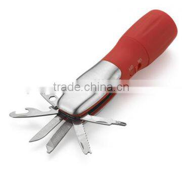 Cool Camping 1W High Power Led Flashlight Torch/led Rechargeable Flashlight With Tools/led Flashlight photo-3