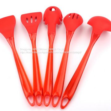 Cooking Baking Tool Flat Turner Silicone Soup Ladle