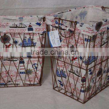 Cheap Livingroom Stainless Wire Laundry Basket Steel Wire Laundry Basket photo-2