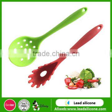 9PCs Red Silicon Kitchen Cooking Utensil Tool Set, Hi-heat Cooking photo-3