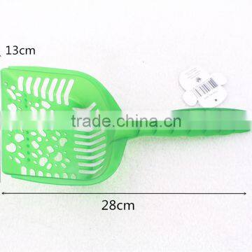 Assorted Colours Pet Handle Scoop Litter Spoon Cat Handle Scoop Easily Remove Large Clumps photo-2