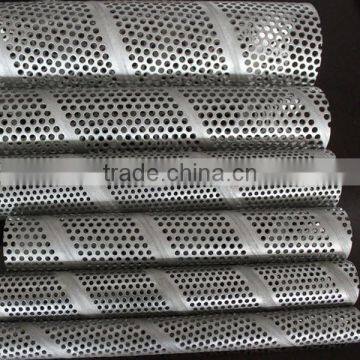 Mill Finish Welded Stainless Steel Perforated Metal Tube photo-6