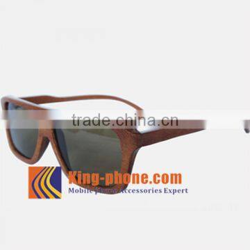 Rainbow Wood Colorful Sunglasses Accept Laser Engraving Logo photo-5