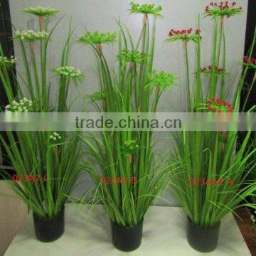 SJ03015054 decoration garden artificial PVC onion grass