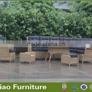 Latest Design Rattan l Shaped Sofa Outdoor Furniture Sofa Set photo-5