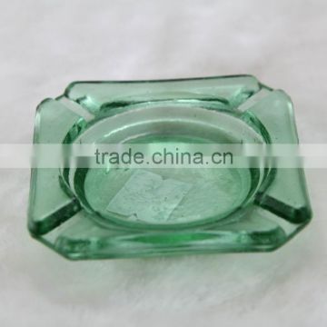 square glass ashtray, colored glass ashtray,ashtray