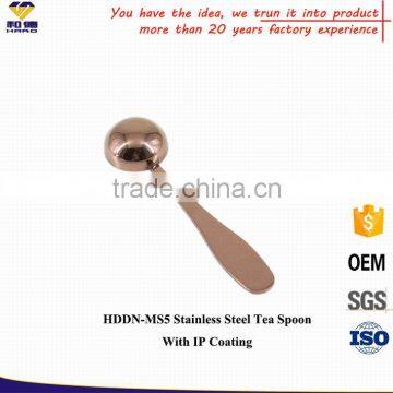 OEM and ODM 5 ML Metal Tea Spoon With LOGO photo-2