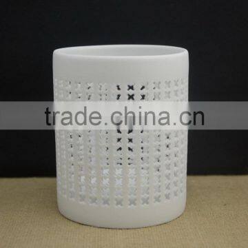Ceramic Porcelain Fragrance Oil Burner With Tealight Candle Holder Factory Supply photo-2