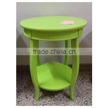 Modern ROUND End Table with color design