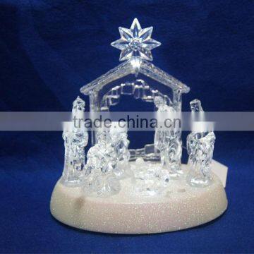 Dongguan LED Lighting Acrylic Christmas Nativity Scene Supplier for 2017 photo-2