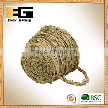 Yellow Rattan Cups and Flower Pots photo-4