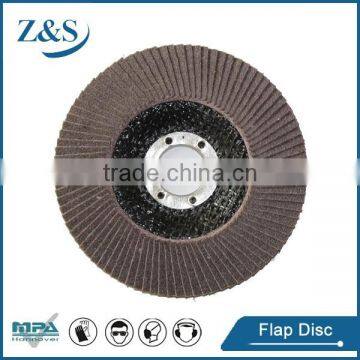 115mm aluminum oxide abrasives grinding flap discs