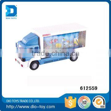 Top selling free wheel alloy fire truck or sliding alloy container educational cognitive Ability