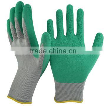 NMSAFETY 13 guage latex coted work gloves safety products