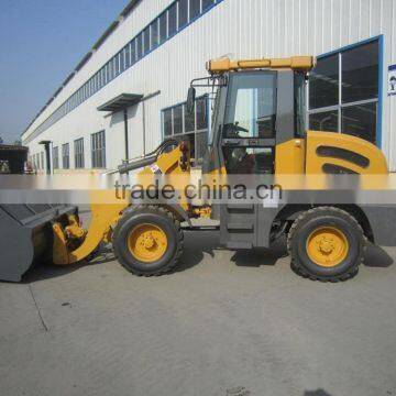 ZL12 mini wheel loader snow plow with joystick,ce