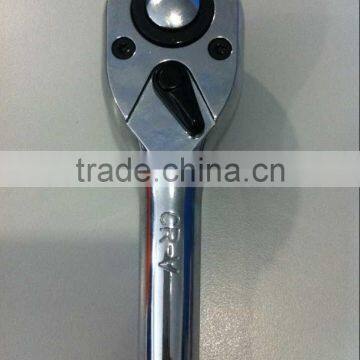 Hand Tools Cr-V Material Ratchet Torque Spanner Bent Comfort Grip Quick Release Wrench photo-3