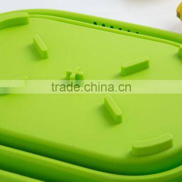Silicone Square Shaped Collapsible Wash Basin,storage Bowl