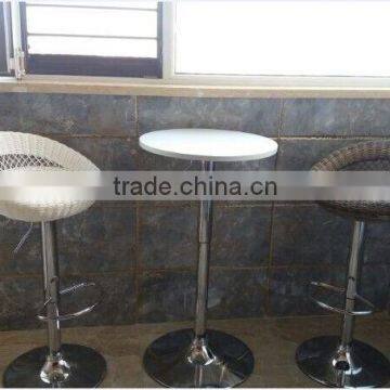 2017 New Design Fashionable ABS Plastic Metal Bar Stool High Chair photo-4