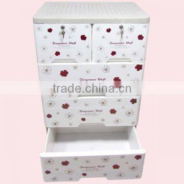 4 Layers Cabinet Plastic Drawers photo-5