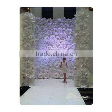 Factory Price Hot Products Artificial Flower Wall in Weeding or Stage for Decoration photo-5