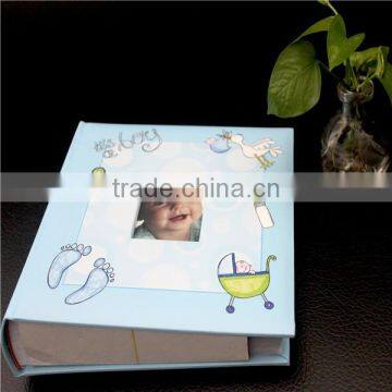 Photo albums baby album photo, paper cover bound slip in 200 photo album