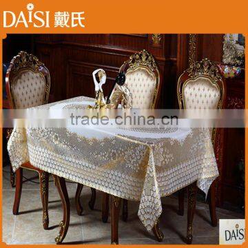 137cm*183cm High quality elegant and beautiful PVC Lace long table cloth