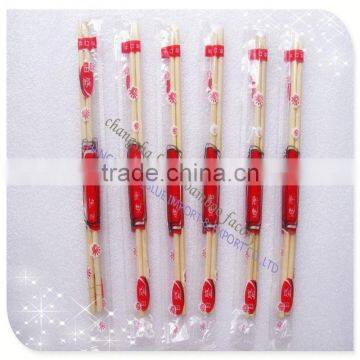 different sizes bamboo wooden chopsticks