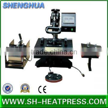 CE Approval 8 in 1 T-shirt Mug Cap Printing Combo Heat Press Machine CY-S1 photo-2