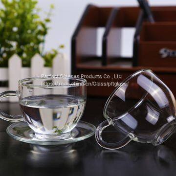 Mini Glass Cup for Coffee and Tea Kungfu Tea Cup Glass Wine Cup Wholesale Glass Cup for Resturant and Hotel photo-2