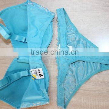 GZY high quality cheap price factory stylish bra and panty set stripper wear