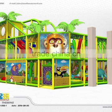 Jungle Themed Indoor Playground With Ce Certificate photo-2
