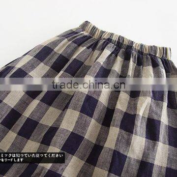 Cotton Mix Linen Fabric Harem Pants Wholesale Boutique Children Clothing Trouser photo-4