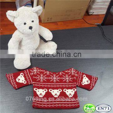 Desiny Bear Plush Toy's Wear Decoration Funny Knitted Clothes &Knitted Sweater