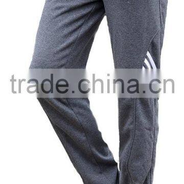Breathable 100% Cotton Soft Sports Pants With Stripe photo-3