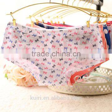 Different Printing Pattern Fashion Ladies Underwear Panties in Stock photo-5