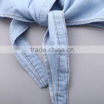 S33425W Girls Denim Jackets Coats Fashion Children Outwear Embroidery Sequins Children's Jacket photo-3