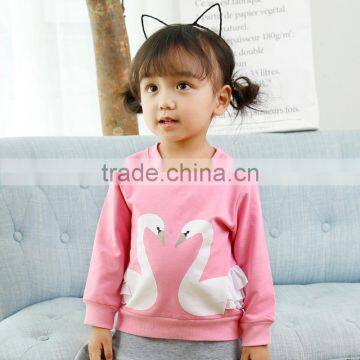 S33604W Baby Giels Best Quality Cheap Wholesale Smart Printed Hoodies photo-2
